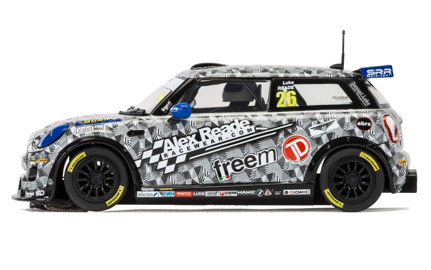 Amazon.com: Scalextric BMW MINI Cooper F56 Luke Reade 1:32 Slot
